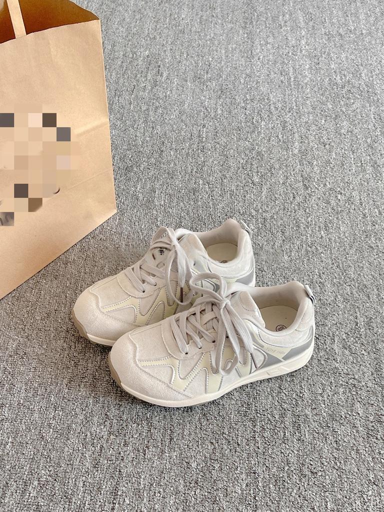 Ретро обувь кеды женские осенние новые на платформе белые туфли повседневная обувь модные женские