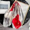 70 * 70cm New Silk Small Square Scarf For Women'S Neck Protection Professional Scarf Versatile Hair Tie Headscarf Scarf