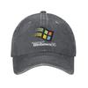 Windows  Geeks Nerd Mesh  Denim Cap Casual Baseball Caps Adjustable Hat Summer Unisex Baseball Hats