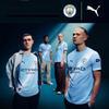 Puma Men Manchester City Home Away Jersey Short Sleeve Mcfc