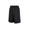 Nike Solid Color Logo Patch Elastic Waist Straight Shorts Women Bottoms Black DQ6645-010