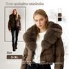 Big Fur Collar Warm Cotton Suit