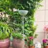 Bird Bath Outdoor Feeder Drinker Plate Iron Decor Metal Birdfeeder Garden Birdbath for Deck