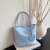 With Heart Pendant Underarm Bag Korean Style Oxford Cloth Shoulder Bag Nylon Tote Bag  Travel