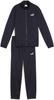 Полиэстеровый спортивный костюм для подростков B Комплект из верха и низа Новый темно-синий 140