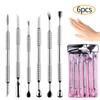 Professional Stainless Steel Nail Cuticle Pusher Heavy Duty Gel Remover Scraper Manicure Equipment