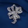 Vintage Fashion Baroque Bow Brooch Suit Jacket Accessories Women'S High-End Pin Original Design Corsage Buckle
