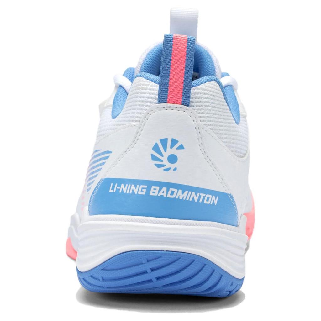 Li Ning Ace Износостойкие Дышащие Низкие Бадминтонные Кроссовки Унисекс Белый Розовый Синий AYTT001-6