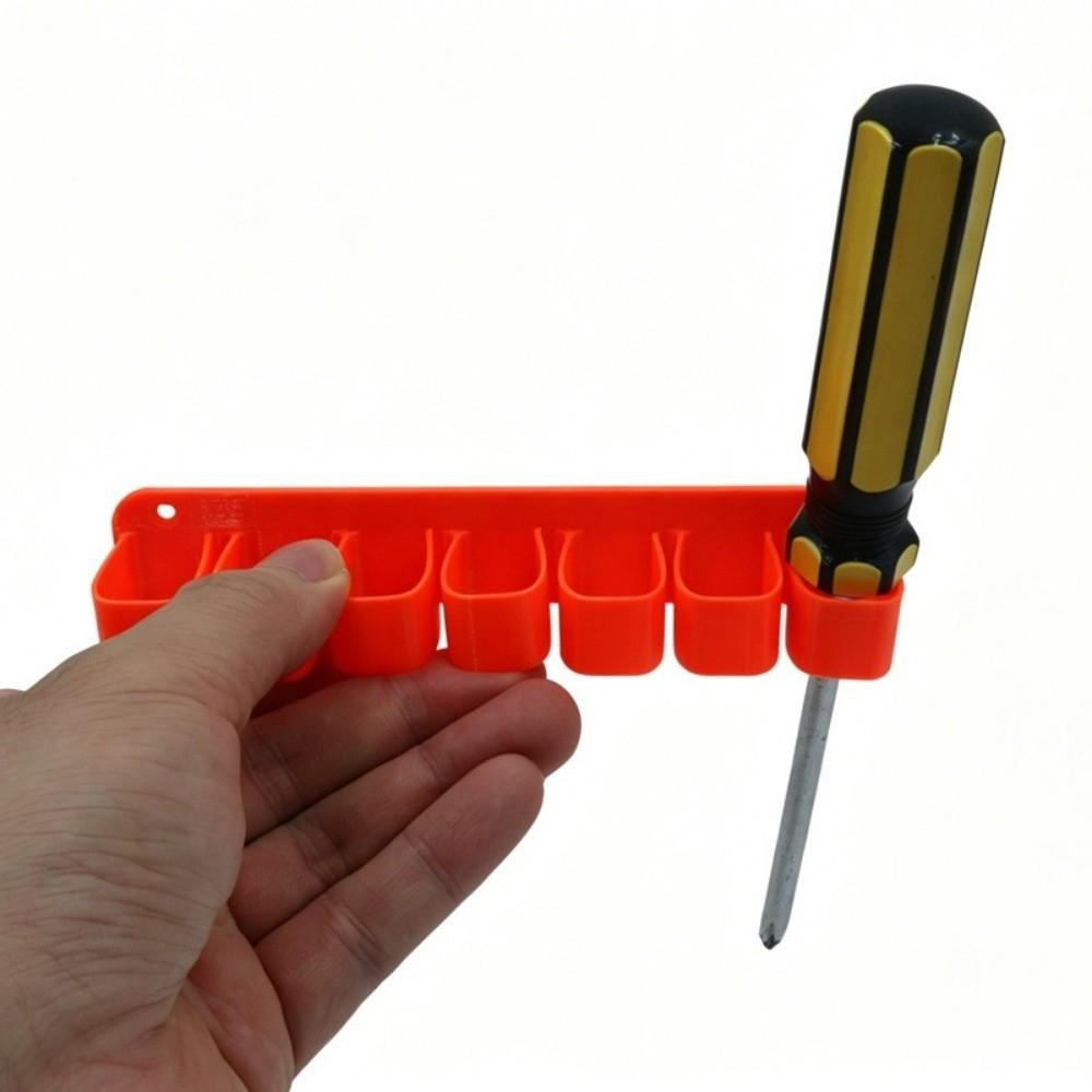 Heavy-Duty Metal Wall Mount Tool Rack Versatile Metal Tool Holder For Workshop