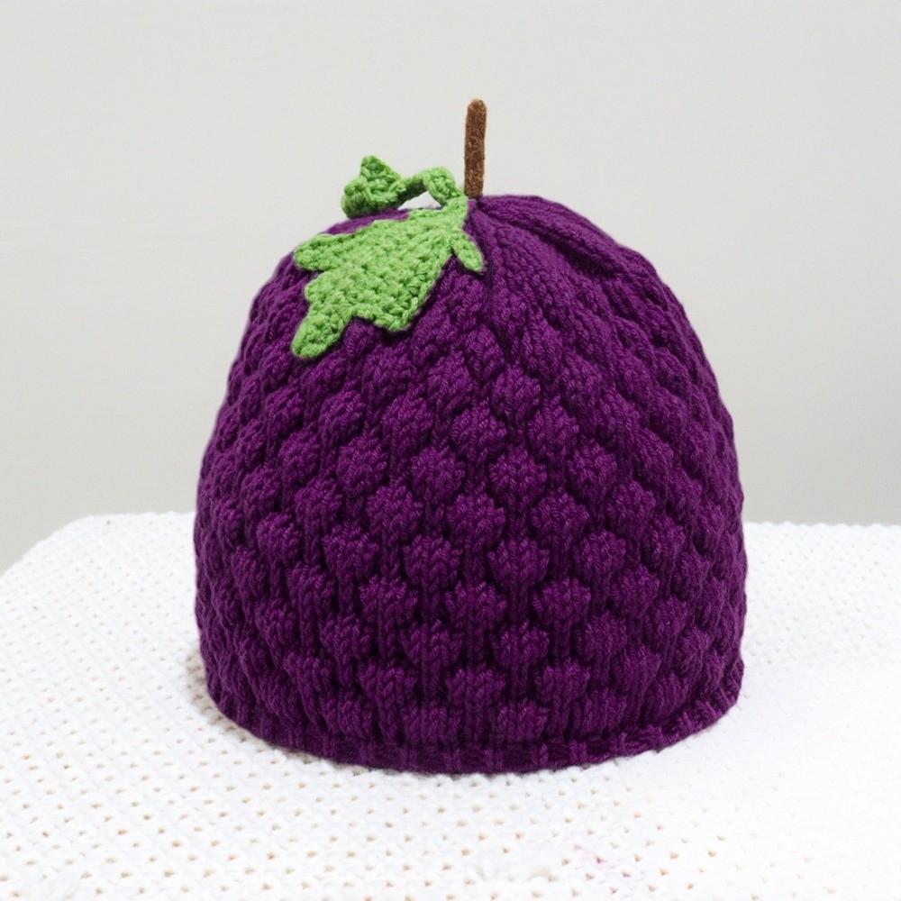 Playful Knitted Fruit Hat Creative Pineapple Beanie Lemon Strawberry Pullover Cap Skiing