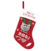 Cute cat and dog christmas stockings cartoon christmas socks gift bag christmas decorative stockings christmas tree pendant