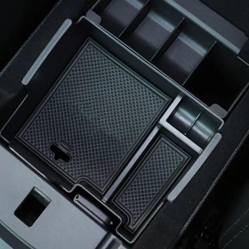 Для Ford Explorer 2011-2023 автомобильный центральный подлокотник, ящик для хранения, контейнер для внутренней укладки, аккуратный флокирующийся органайзер, коробка