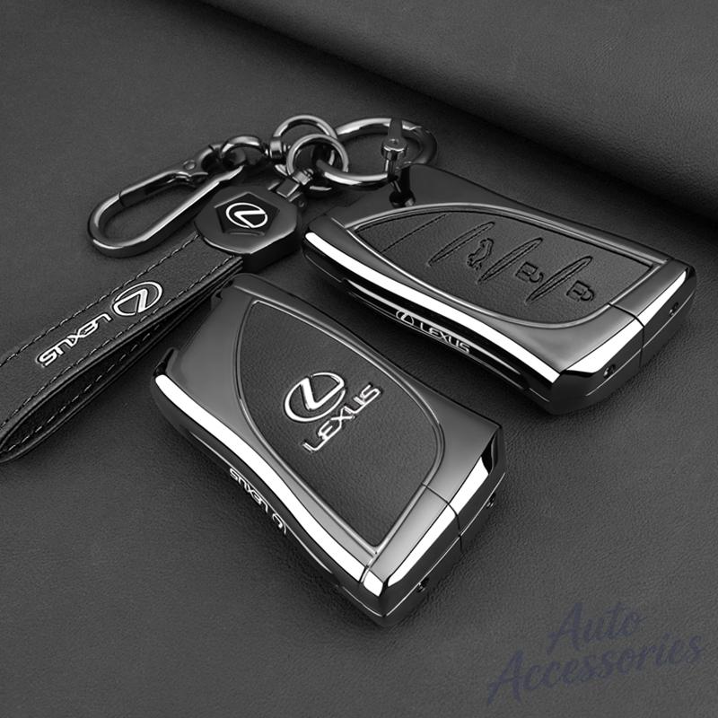 AAPD1 Leather Car Key Case Cover Shell For Lexus NX ES UX US RC LX GX IS GS RX 200 250h 350 LS 450h 460h 260h UX200 ES350 Accessories
