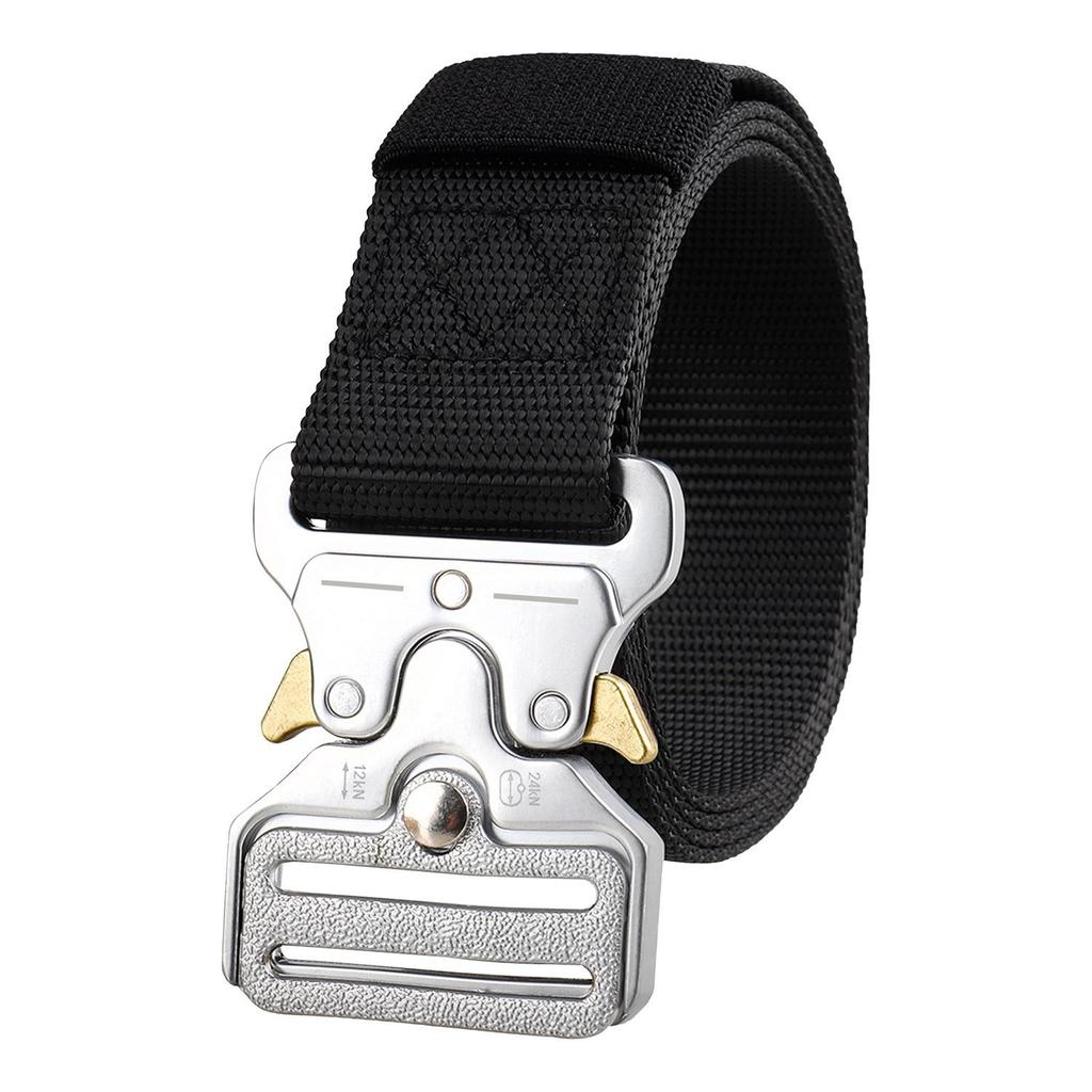 Cross-border Cobra Tactical Belt: Outdoor Military Leather Belt with Alloy Insert Buckle