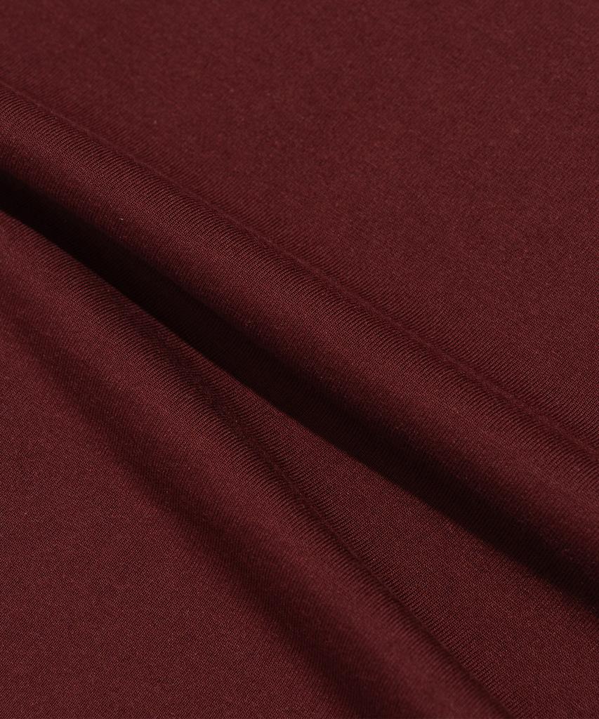 ROIDESROIS Script Logo Paris Short Sleeve T-Shirt (Wine)