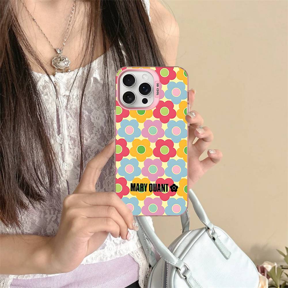 Модный Поп Чехол Для Телефона Mary Quant Для IPhone 17 16 15 14 13 Pro 12 11 Pro Max PLUS Цветная Задняя Крышка