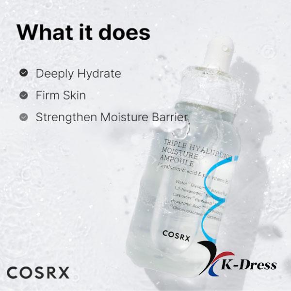 COSRX Hydrium Triple Hyaluronic Moisture Ampoule, 40ml