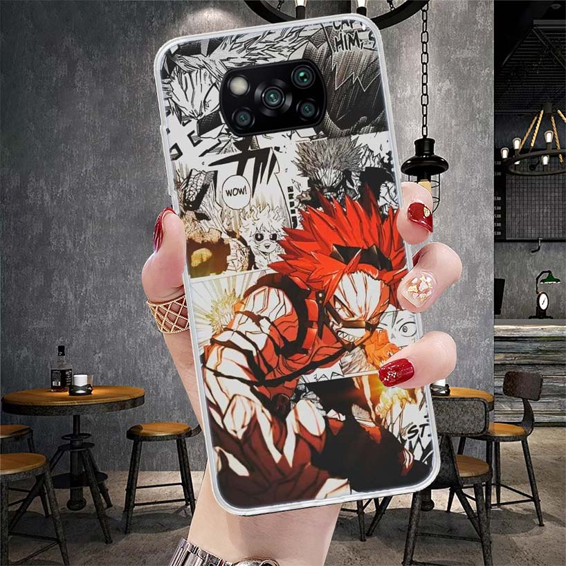 Чехол для телефона My Hero MHA Deku для Xiaomi Redmi 15C 15 13C 13 Poco X5 X6 X7 F7 Ultra M7 12C 12 10 10C 9C 9A 9T 9 Fundas Poco X3 X4