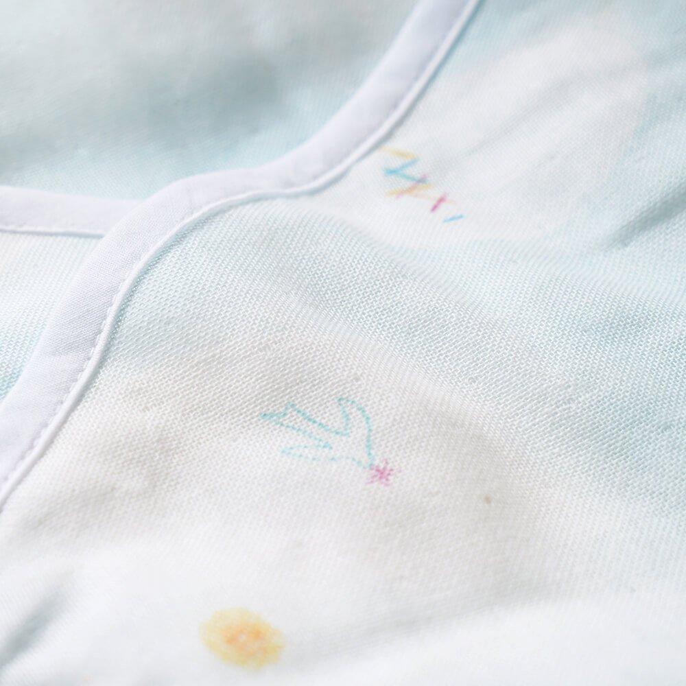 10 месяцев NAOMI ITO Хлопковый марлевый коврик для яиц Пеленка CLOUD UNRYU Чехол 18231019 (Димой)