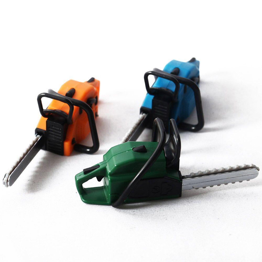 1:12 Miniature Chain Saw Doll Accessories Dollhouse Lawn Mower Gift Simulation Gardening Tool  Toy