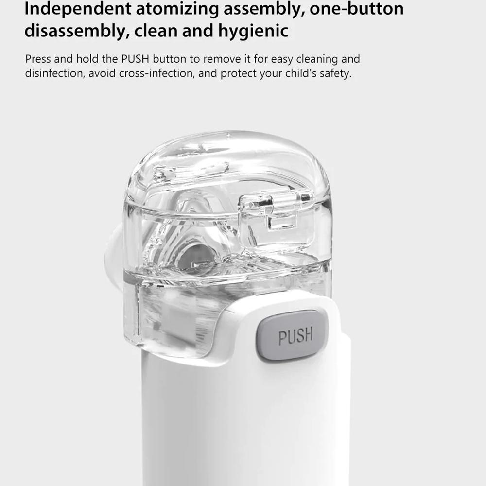 Xiaomi Jiuan Andon портативный распылитель с микрораспылителем, мини-ручной ингалятор, респиратор для детей и взрослых, средство от кашля