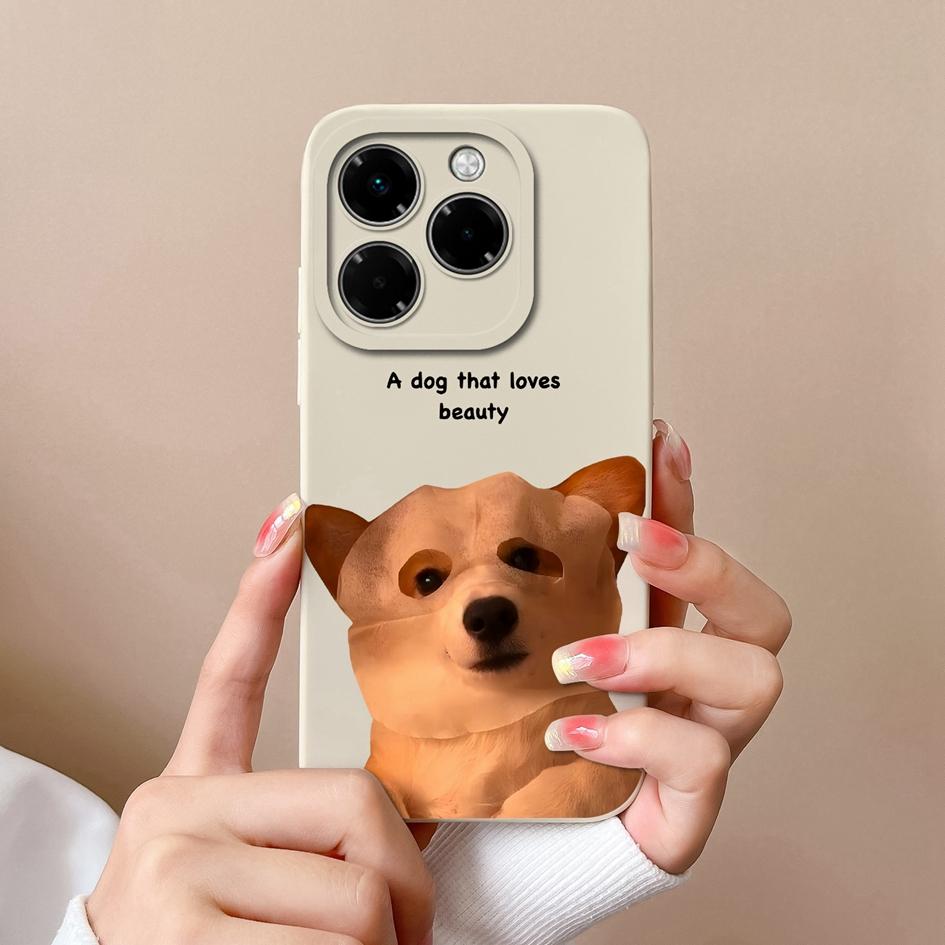 Корпус для Infinix Hot 50 Pro Plus 50i Note 40X Smart 9 Zero 40 4G 5G Мягкий чехол с небольшим цветочным узором Силиконовый прочный противоскользящий чехол для Infinix Новый чехол