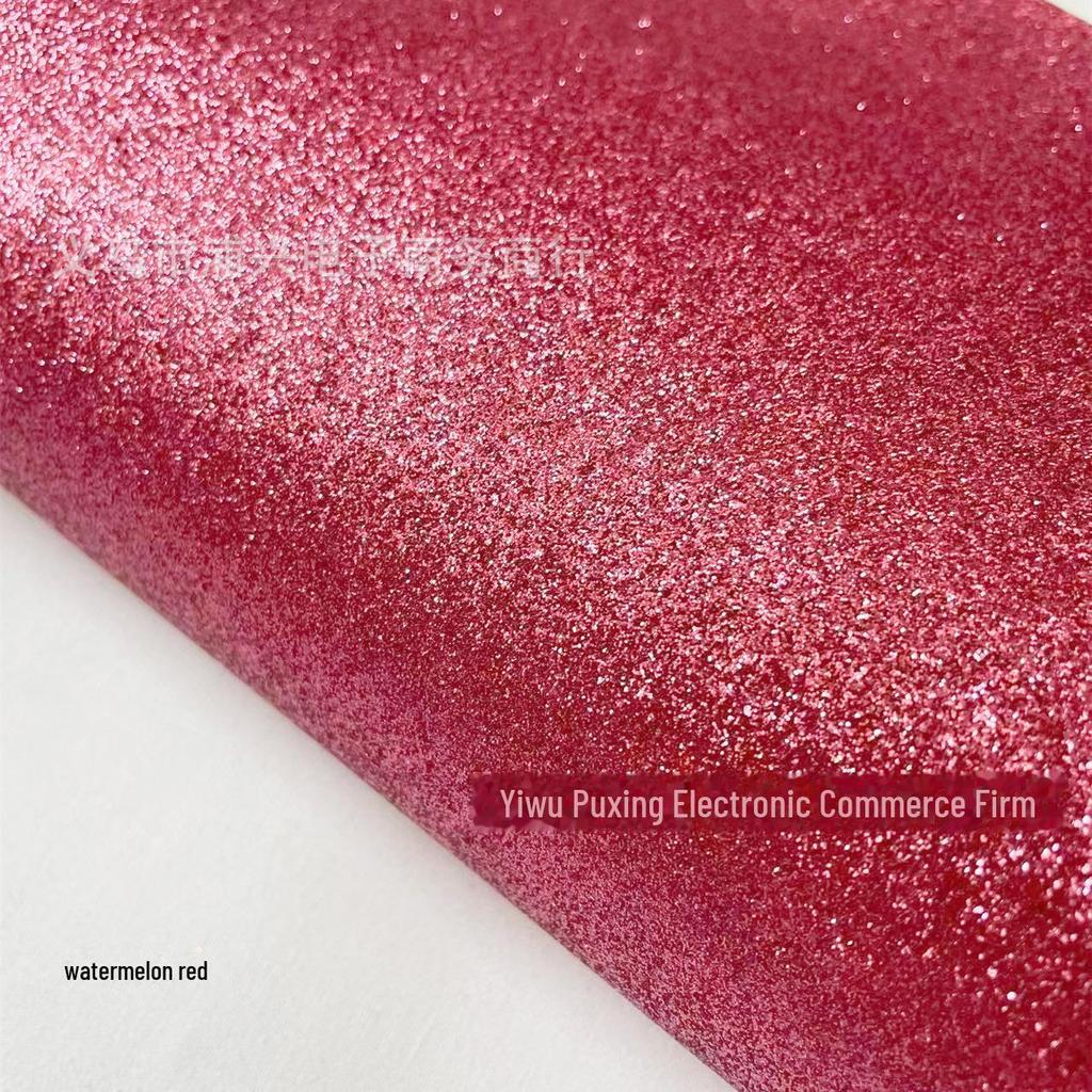 Блестящая ткань из искусственной кожи с градиентной радугой и золотисто-серебряными блестками