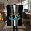 1Pc Newcastle United Print Flannel Blanket High Quality Warm Comfortable Cover for All Seasons Perfect for Gifts Home Decor