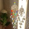 Suncatcher Crystal Dream Catcher Window Wind Chimes Light Catcher Rainbow Prism Crystal Hanging Cuestion Home Garden Decoration