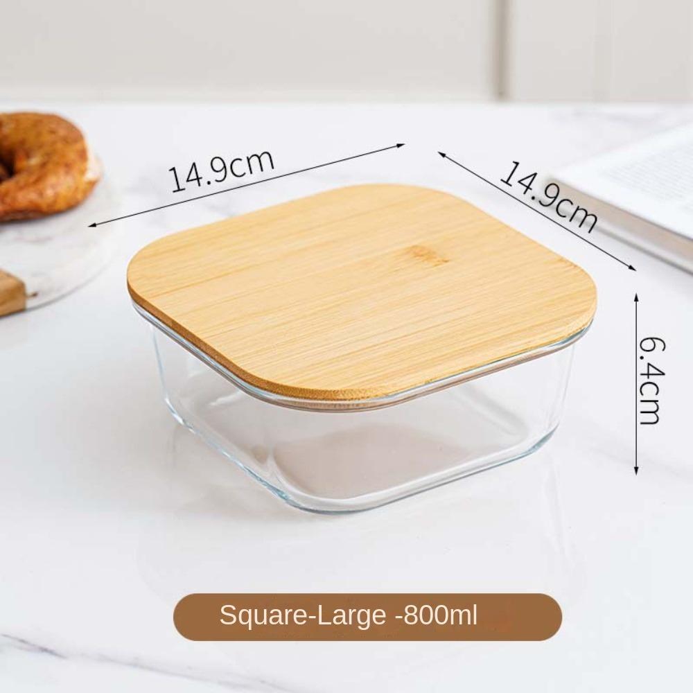 Жаростойкий контейнер для свежести Высокоборосиликатные контейнеры для хранения продуктов Офис