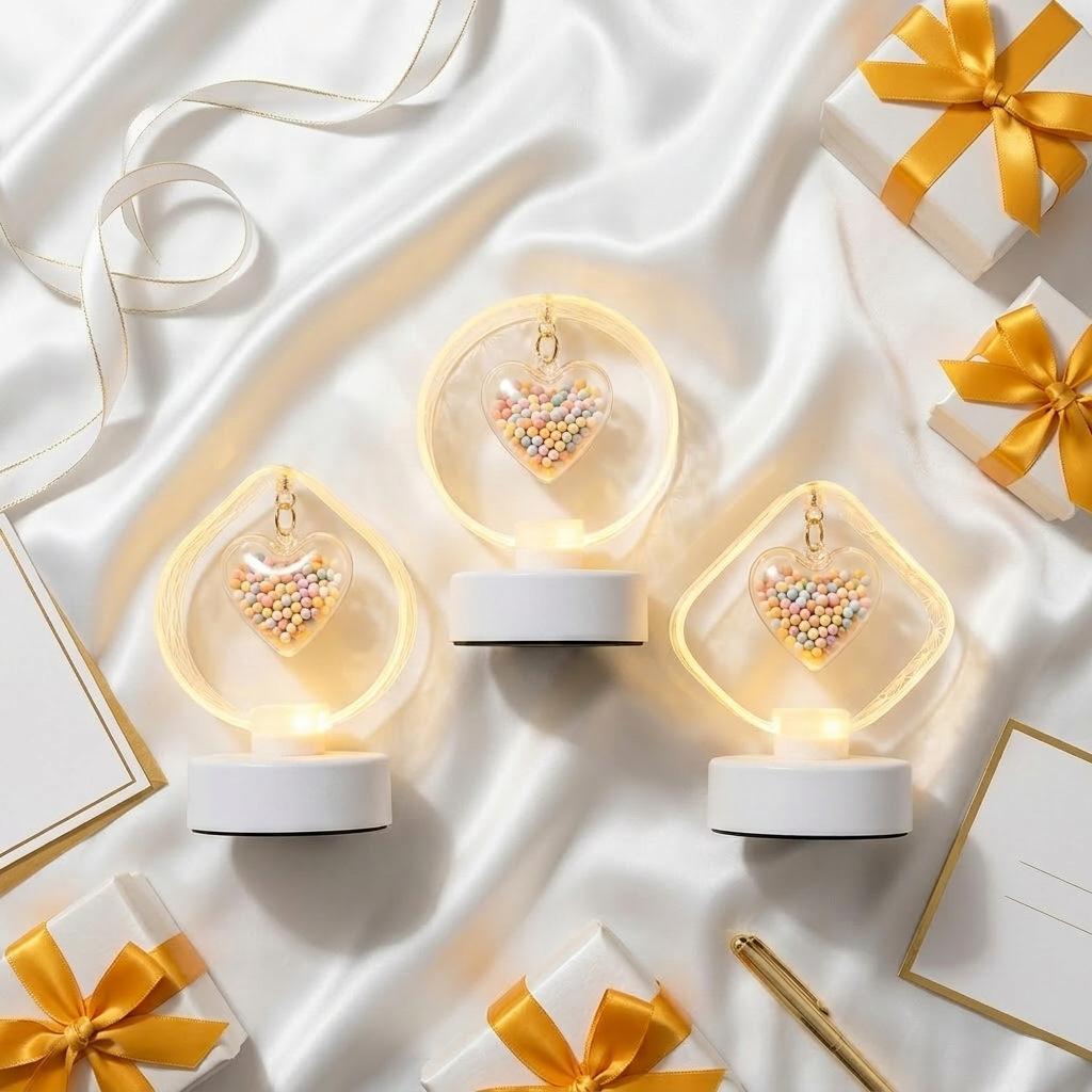 Acrylic night light party party creative atmosphere light mini night light birthday gift desktop ornament