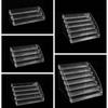 Acrylic Collection Display Rack Clear Cosmetic Organizer Shelf Nail Salon