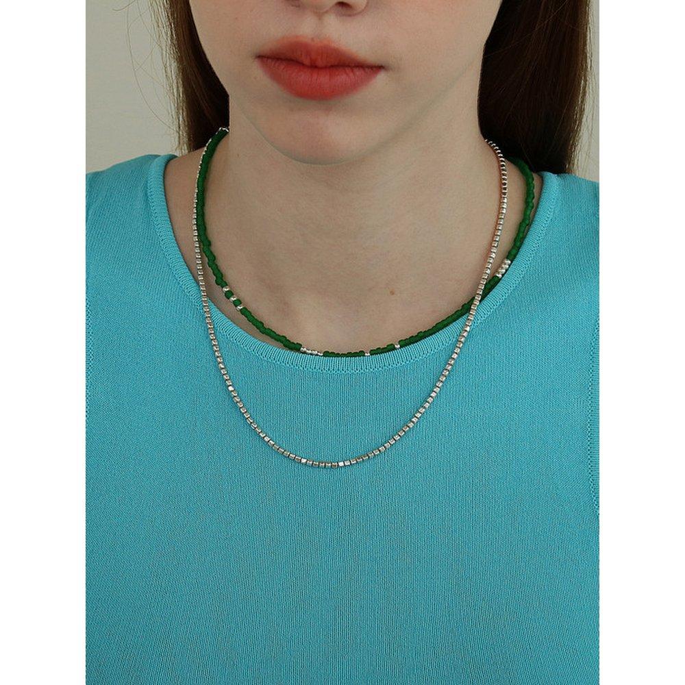 Green Beads Necklace