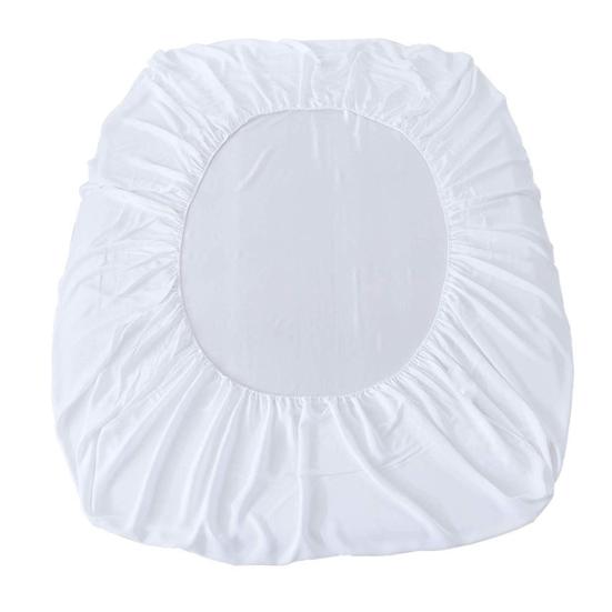 Waterproof Fitted Sheet King Mattress Protector Cover Solid Color Breathable Fabric Easy