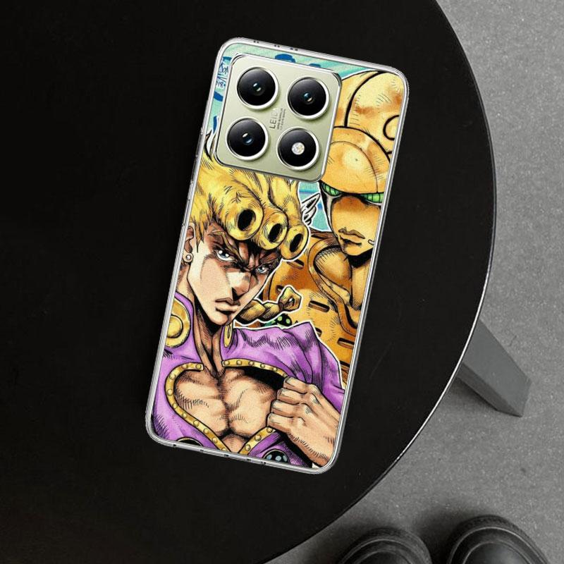 Чехол для телефона JoJo Adventure Giorno Giovanna для Xiaomi Redmi Note 15 14 13 12 11 Pro Plus 14S 12S 11S 11T 11E 10S 10 Кастоми