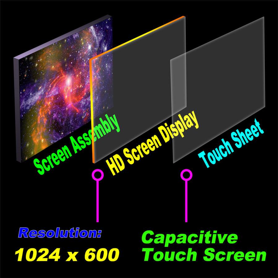 7" Wifi 1080P 2Din Четырехъядерная система Android 8.1 Phonelink GPS Bluetooth FM Dab MP5-плеер с 8-светодиодной камерой заднего вида