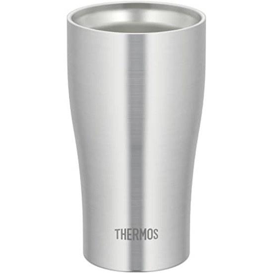 Термос Thermos с вакуумной изоляцией, 400 мл, нержавеющая сталь, с мягкими закругленными краями, безопасен для посудомоечной машины, структура бутылки, сохранение тепла, сохранение холода, JDQ-400 S