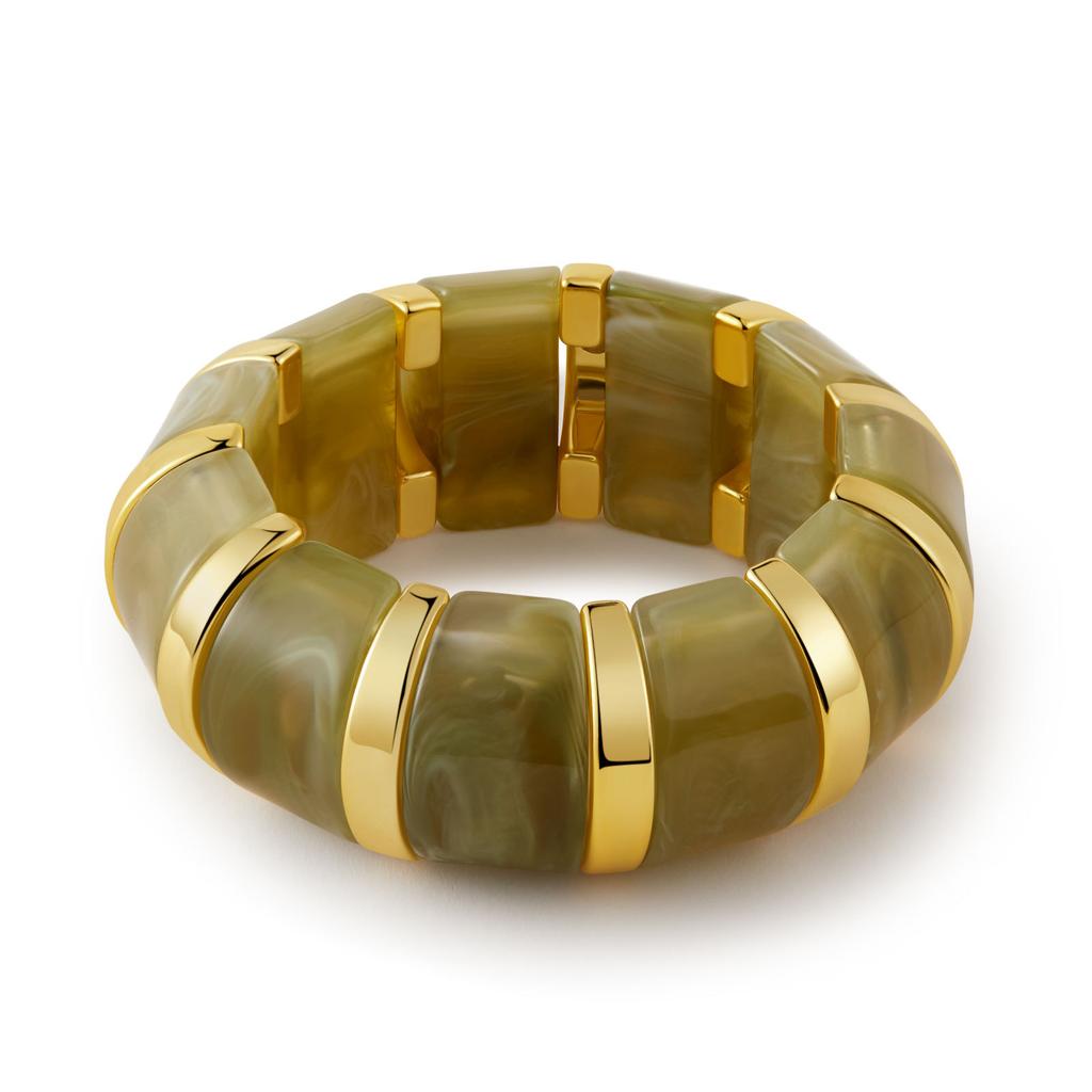 Богемный акриловый эластичный браслет Exaggerate Women Simple Geometric Cuff Jewelry Accessories
