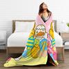 Yellow Duck Blankets Quality Warm  Bedding Throws Winter Students Couch Chair Comfortable Bedspread