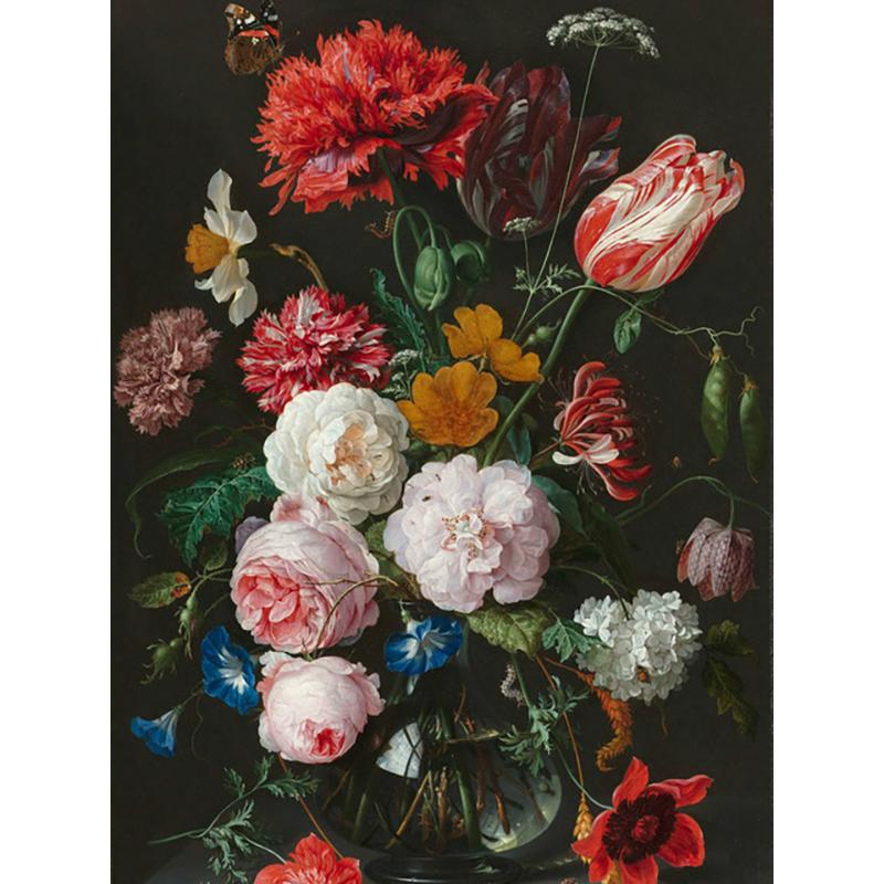 DIY 5D алмазная живопись ваза для цветов вышивка крестиком полная круглая Алмазная вышивка мозаика Цветочная картина из страз Декор подарок