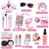 Flybay Kids Pretend Makeup Set with Unicorn Case, 22 Pcs (Pink)