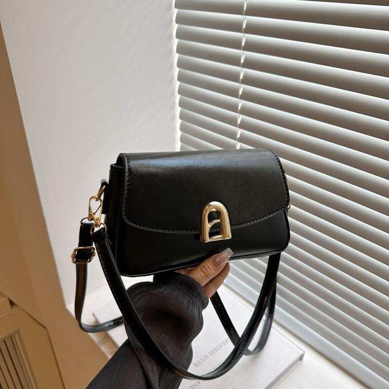 Текстурированная женская сумка-мессенджер новая ретро сумка подмышку на плечо модная универсальная маленькая квадратная сумка для通勤