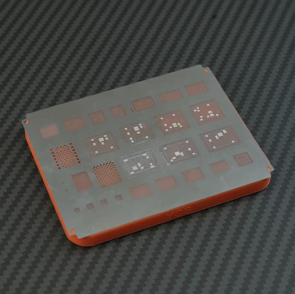 YSC magnetic silicone tinning pad adsorption steel net CPU hard disk tinning auxiliary With magnetic suction and back heat dissi