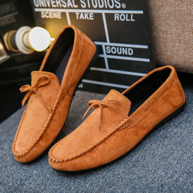 Fashion 2024 Spring Summer NEW Men's Loafers Comfortable Flat Casual Shoes Men Breathable Slip-On Soft Leather Driving Shoes Moccasins