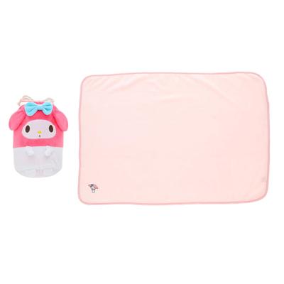Одеяло Marushin Mascot со шнурком Sanrio My Melody Fluffy My Melody В70 x Ш100 см Одеяло милое пушистое стильное товары для холодной погоды 3245011800 Прибл.