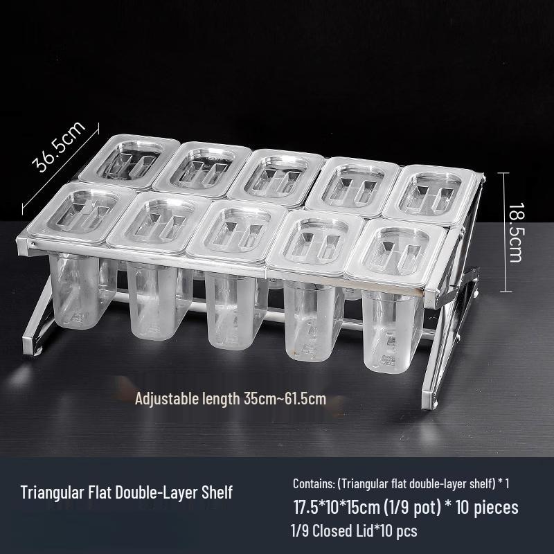 Cmaos 10-Grid Transparent Display Box Set