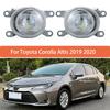 Светодиодная противотуманная фара в сборе, левая и правая, для Toyota Corolla Altis, противотуманный фонарь переднего бампера 8122002100 8121002200
