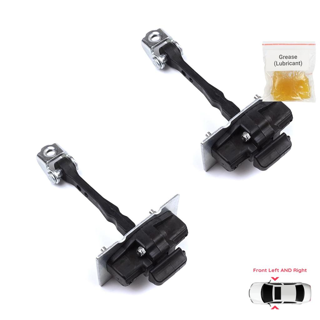 EDP951-1 2 Pieces Front Left AND Right Door Catch Hinge Brake Stop Check Strap Limiter for Peugeot 308 MK2 2013-2021 4/5 Door 9677466980