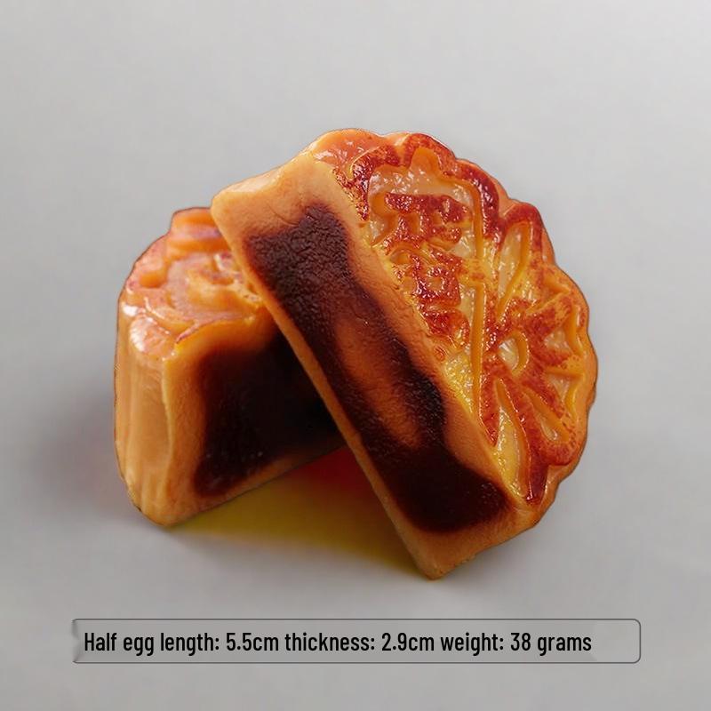 Red Bean Mooncake Simulation Toy - Children's Role-Play & Mid-Autumn Festival Decoration