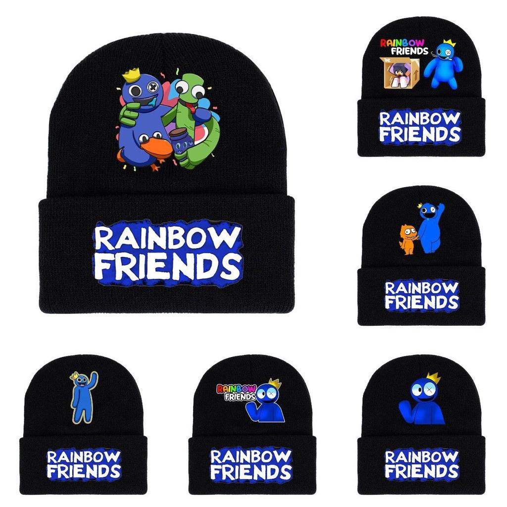 Вязаная шапка Roblox Rainbow Friends Мягкая и теплая Рождественский подарок для мужчин и женщин